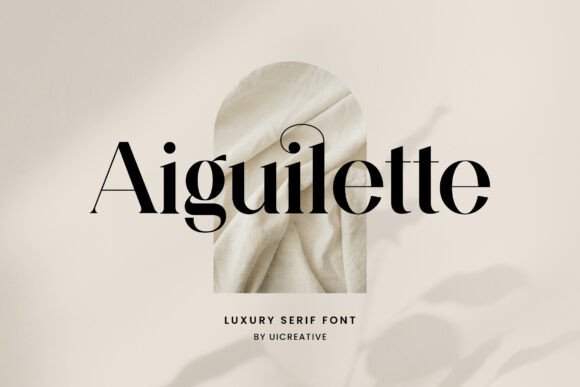 Aiguilette: A Timeless Serif Font for Modern Branding