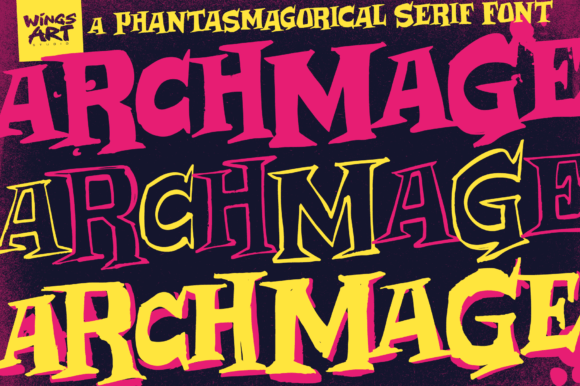 Archmage Font: A Serif for Bold Campaigns