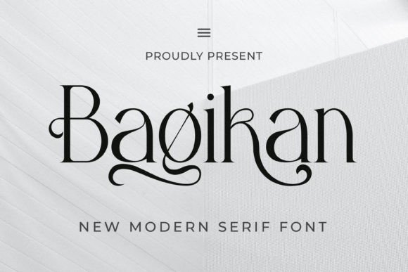 Bagikan: A Premium Serif Font for Modern Web Design