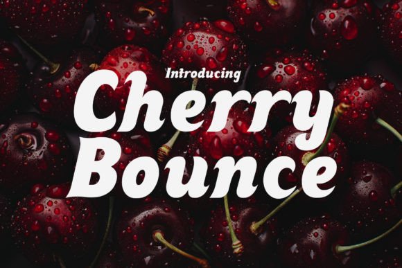Cherry Bounce: A Playful Serif Font for Branding