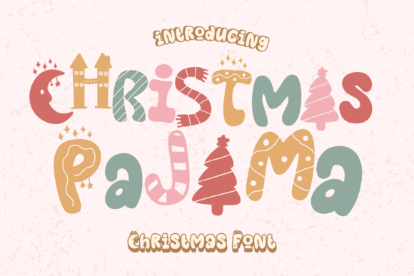 Christmas Pajama Font Review: A Playful Typeface for Branding