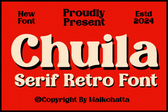 Chuila: A Joyful Serif Font for Editorial Design