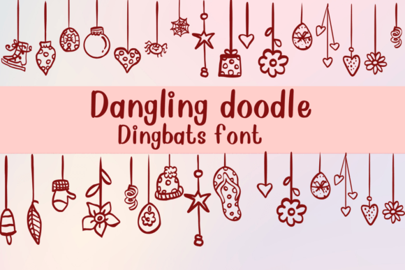 Dangling Doodle: A Playful Typeface for Editorial Charm