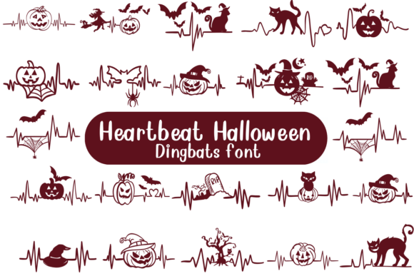 Designing Spooky Web Headers with the Heartbeat Halloween Font