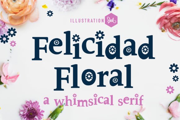 Designing with Felicidad Floral: A Hand-Crafted Serif for Web