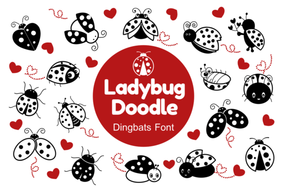 Designing with Ladybug Doodle: A Playful Typeface for Branding
