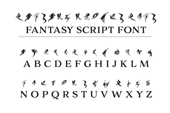 Fantasy Script 22: A Magical Typeface for Crafters