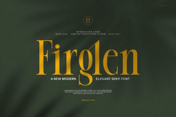 Firglen Typeface Review: Elegant Serif for Branding