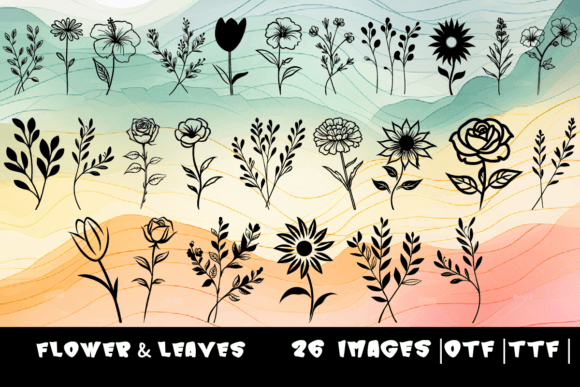 Flower Leaves Font: A Web Designer's Review for Digital Brands