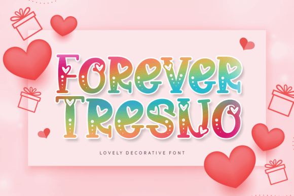 Forever Tresno: A Decorative Font for Handmade Brands