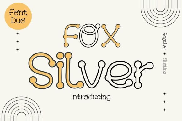 Fox Silver: A Cheerful Display Font for Editorial Design