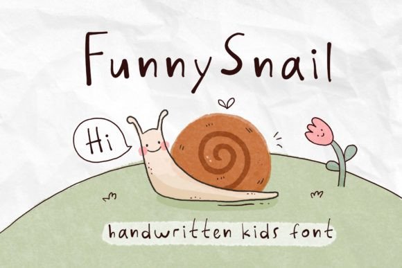 Funnysnail: A Playful Handwritten Font for Web Design