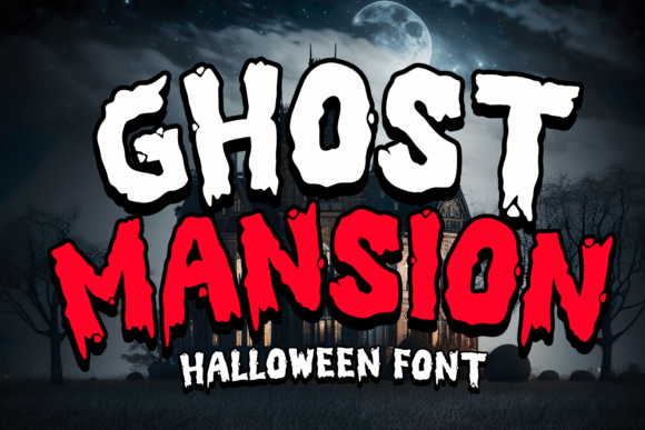 Ghost Mansion Font: The Perfect Typeface for Halloween Crafts