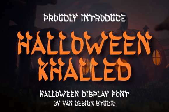 Halloween Khalled: The Display Font for Scroll-Stopping Campaigns