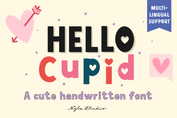 Hello Cupid Font Review: A Playful Typeface for Branding
