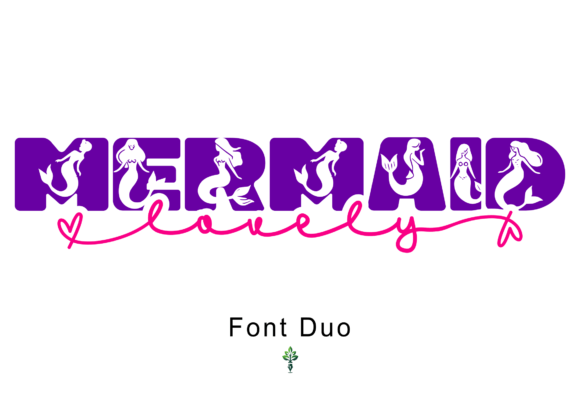 Mermaid Lovely: A Decorative Font for Campaign Visuals