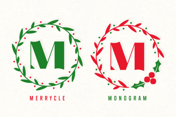 Merrycle Monogram: A Refined Typeface for Editorial Design