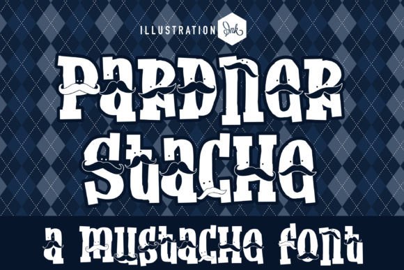 Pardner Stache: A Playful Serif Font for Bold Branding