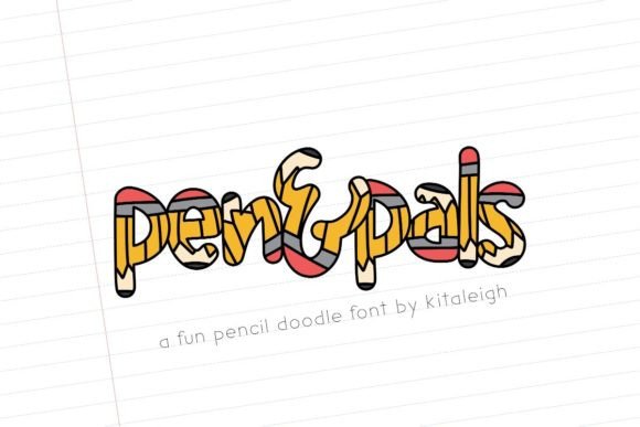 Pen Pals Font Review: A Playful Typeface for Social Campaigns