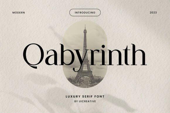 Qabyrinth Typeface Review for Brand Designers