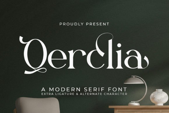 Qerclia: A Premium Serif Font for Editorial Design