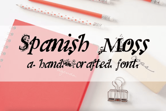 Spanish Moss: A Decorative Serif Font for Scroll-Stopping Brand Visuals