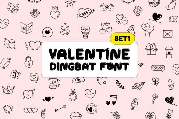 Valentine Doodle 1: The Perfect Typeface for Love-Themed Campaigns