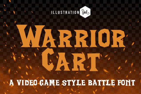Warrior Cart: A Bold Serif for Brave Brand Identities